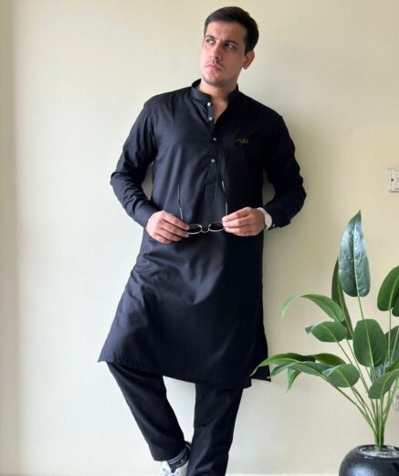 Black Kurta Pajama
